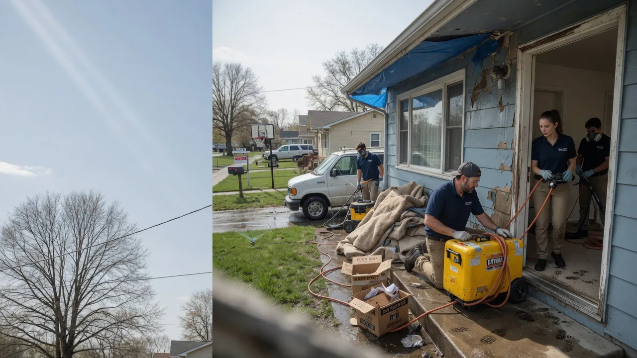Basement Flood Cleanup in Hettinger, ND near me